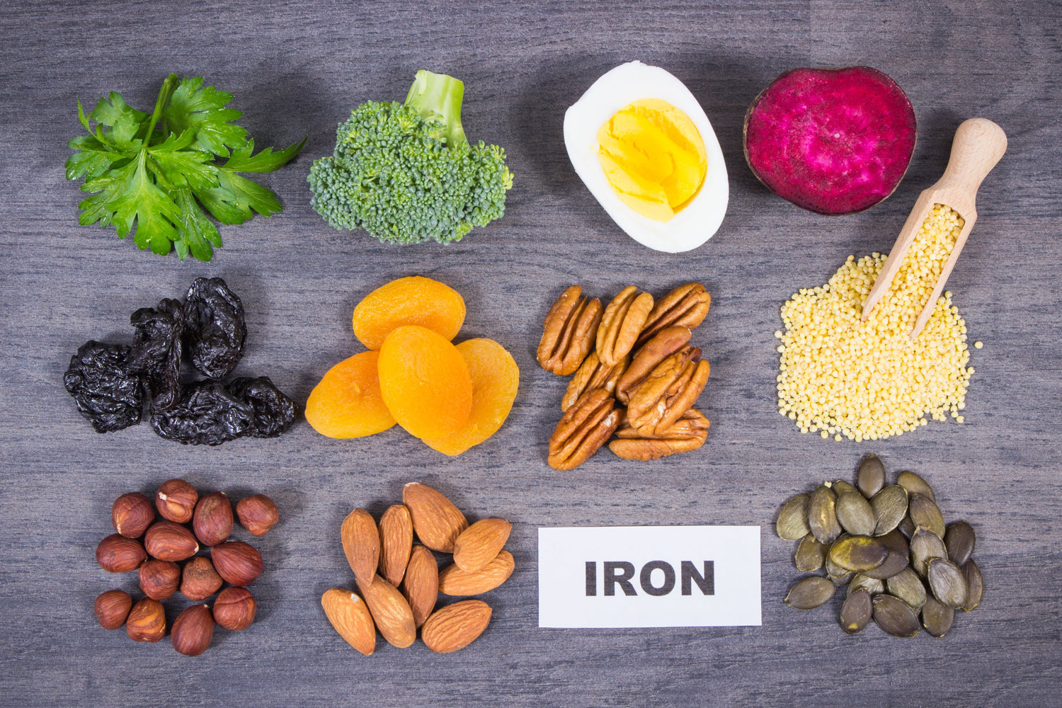 Les 20 aliments les plus riches en fer