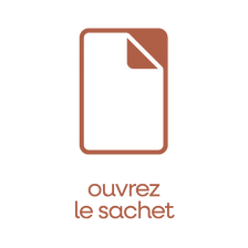 Mode d'emploi Boost+ étape 1 : ouvrez le sachet